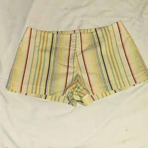Yellow Express High Waist Shorts